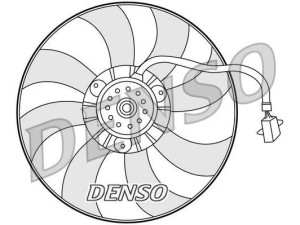 DER32007 (DENSO) Вентилятор основного радиатораVW FOX 05-09 Skoda Fabia I 99-07 SEAT Ibiza 02-09