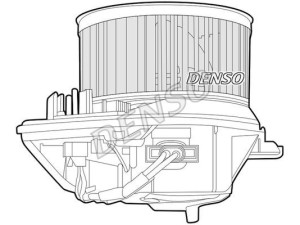 DEA07005 (DENSO) Моторчик печкиCitroen ZX 92-98 Citroen Xsara 97-00 Citroen Xsara 00-06