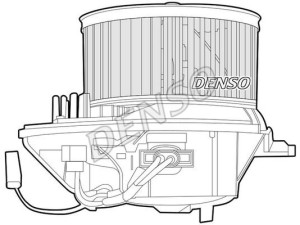 DEA07004 (DENSO) Моторчик пічкиCitroen Xantia 98-03