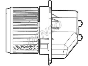 DEA13004 (DENSO) Моторчик пічкиLancia Ypsilon 12-