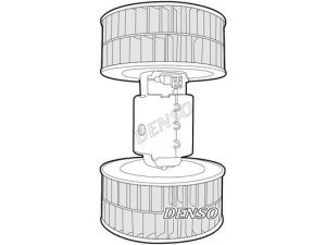 DEA17002 (DENSO) Моторчик печкиMercedes-Benz E-Class W124 84-95