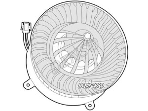 DEA17012 (DENSO) Моторчик печкиMercedes-Benz E-Class W211 02-09