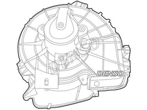 DEA20004 (DENSO) Моторчик печкиOpel Tigra 04-09 Opel Combo C 01-11 Opel Corsa D 06-15