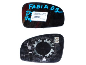 5J0857522M (SKODA) Вкладиш дзеркала правий з підігрівомSkoda Fabia II 07-14