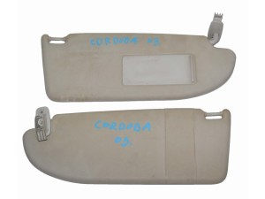 L1857551D 6L185755 (SEAT) Козырек солнцезащитный комплектSEAT Cordoba 02-09