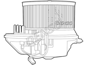 DEA21008 (DENSO) Моторчик печкиPeugeot 405 93-96 Peugeot 406 97-04 Citroen Saxo 96-04