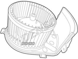 DEA23005 (DENSO) Моторчик пічкиRenault Clio III 05-12