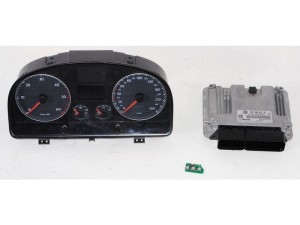 03G906021PF (VW) Блок электронный управления двигателем комплект