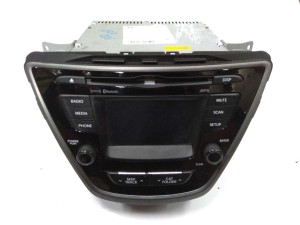 961803X165CU (HYUNDAI) Магнитола штатная 14-Hyundai Avante MD 10-15 Hyundai Elantra MD 11-16