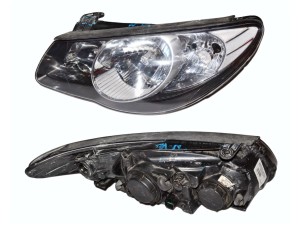 921012H500 (HYUNDAI) Фара ліва темна механічний коректорHyundai Avante HD 06-10 Hyundai Elantra HD 06-11