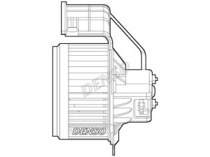 DEA23020 (DENSO) Моторчик печкиRenault Kangoo 09-17 Renault Kangoo 08-17