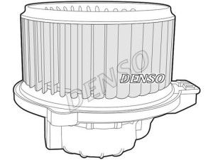 DEA43009 (DENSO) Моторчик печкиKia Carens 12-18 Kia Carens 06-12