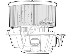 DEA46001 (DENSO) Моторчик пічкиNissan Micra 03-10