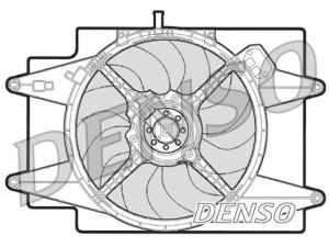 DER01002 (DENSO) Вентилятор основного радіатораAlfa Romeo 147 00-10 Alfa Romeo GT 03-10