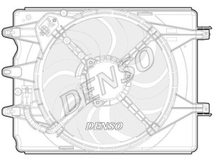 DER09068 (DENSO) Вентилятор основного радіатораFiat 500L 12-22