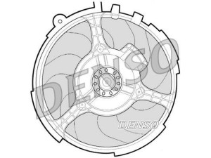 DER09060 (DENSO) Вентилятор основного радиатораFiat Stilo 01-10