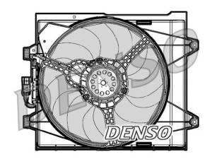 DER09046 (DENSO) Вентилятор основного радіатораFiat 500 07-20