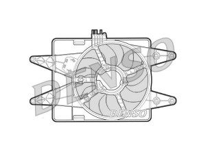 DER09023 (DENSO) Вентилятор основного радіатораFiat Grande Punto 05-10 Fiat Doblo 00-09 Fiat Doblo 09-15