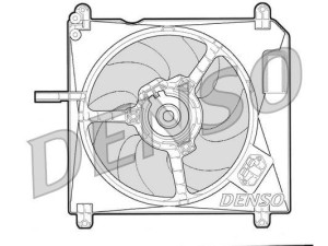 DER09002 (DENSO) Вентилятор основного радіатораFiat Bravo 95-01