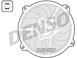 DER07006 (DENSO) Вентилятор основного радиатораCitroen Xsara Picasso 99-10
