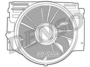 DER05007 (DENSO) Вентилятор основного радіатораBMW X5 E53 00-07