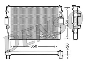 DRM12007 (DENSO) Радиатор основнойIveco Daily E3 99-06 Iveco Daily E4 06-11