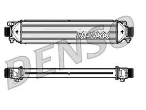 DIT13001 (DENSO) Радиатор интеркулераAlfa Romeo Giulietta 10-20 Lancia Delta 08-14