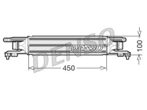 DIT20002 (DENSO) Радиатор интеркулераOpel Corsa D 06-15