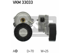 VKM 33033 (SKF) Ролик ГРМFiat Ducato 02-06 Peugeot 206 98-12 Citroen Jumper 02-06