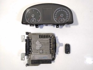 03L906023PD (VW) Блок электронный управления двигателем комплектVW Caddy III 04-15