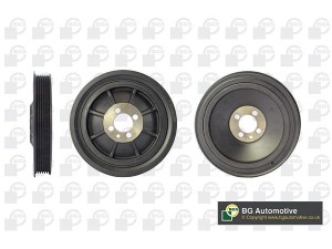 DP9510 (BGA) Шкив коленвалаOpel Zafira C 11-19 Opel Insignia 08-16 Opel Astra J 10-15