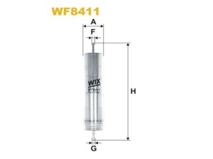 WF8411 (WIX FILTERS) Фільтр паливнийLand Rover Freelander 96-06