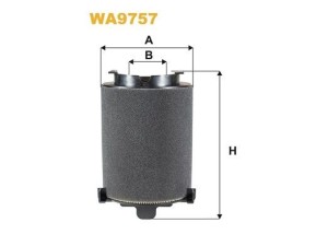 WA9757 (WIX FILTERS) Фильтр воздушныйVW Passat B7 10-15 Audi A4 04-08 Skoda Octavia A5 04-13