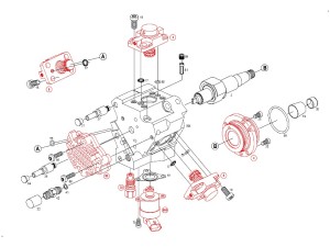 0445010140 (BOSCH) ПНВТ Bosch 06- 2.5DCI 16VRenault Trafic 00-14 Renault Master II 97-10