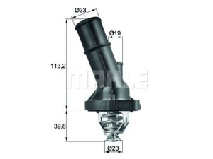 TI 202 82 (MAHLE) ТермостатFord Fusion 13-20 Ford Focus III 11-18 Mazda 3 09-14