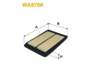 WA9788 (WIX FILTERS) Фільтр повітрянийRenault Koleos 16- Renault Kadjar 15-22 Nissan X-Trail T32 14-21