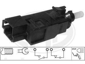 330739 (ERA) Датчик положення педалі гальмаMercedes-Benz Sprinter 901-905 95-06 Mercedes-Benz B-Class W245 05-11 Mercedes-Benz Vito W639 03-14