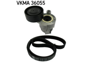 VKMA 36055 (SKF) Ремінь поліклиновийRenault Megane III 09-16 Nissan Qashqai 07-14 Dacia Logan 04-12