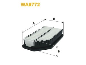 WA9772 (WIX FILTERS) Фільтр повітряний