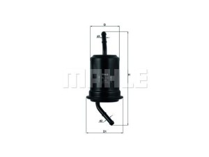 KL115 (KNECHT) Фильтр топливныйKia Sephia 97-04 Mazda 121 90-96