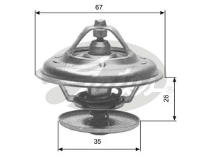 404980D (WAHLER) ТермостатAudi 100 82-91 Mercedes-Benz T1 (601) 77-95 BMW 7 E32 86-94