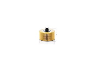 HU10002Z (MANN-FILTER) Фільтр маслянийRenault Megane III 09-16 Mercedes-Benz B-Class W247 19- Nissan Juke 10-19