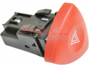 0916349 (METZGER) Кнопка аварийкиRenault Espace 02-15 Renault Kangoo 97-07 Renault Laguna II 00-07