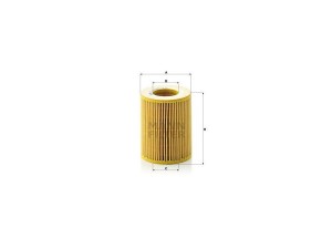 HU925/4Y (MANN-FILTER) Фильтр масляныйVolvo S80 06-16 Volvo V70 07-16 Land Rover Freelander 06-14