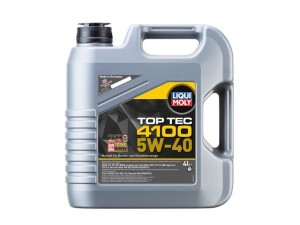 7547 (LIQUI MOLY) Масло моторное 5W-40 синтетика 4 л LIQUI MOLY TOP TEC 4100 A3/B4/С3 SN/CF