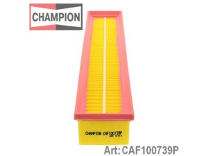 CAF100739P (CHAMPION) Фільтр повітрянийRenault Logan 04-13 Nissan Almera N16 00-06 Dacia Logan 04-12