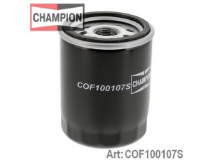 COF100107S (CHAMPION) Фильтр масляныйFiat Doblo 00-09 Citroen Jumpy 95-07 Alfa Romeo 156 97-07