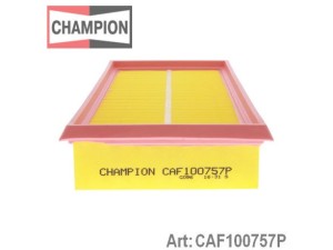 CAF100757P (CHAMPION) Фильтр воздушныйRenault Megane I 96-03 Renault Clio II 98-05 Renault Kangoo 97-07