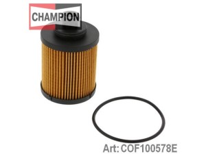 COF100578E (CHAMPION) Фільтр маслянийFord Ka 08-16 Fiat Doblo 09-15 Opel Astra H 04-14