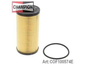 COF100574E (CHAMPION) Фільтр маслянийRenault Megane III 09-16 Nissan Qashqai 07-14 Opel Vivaro 01-14